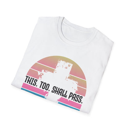 This Too Shall Pass - Retro Design Bible Verse T-Shirt