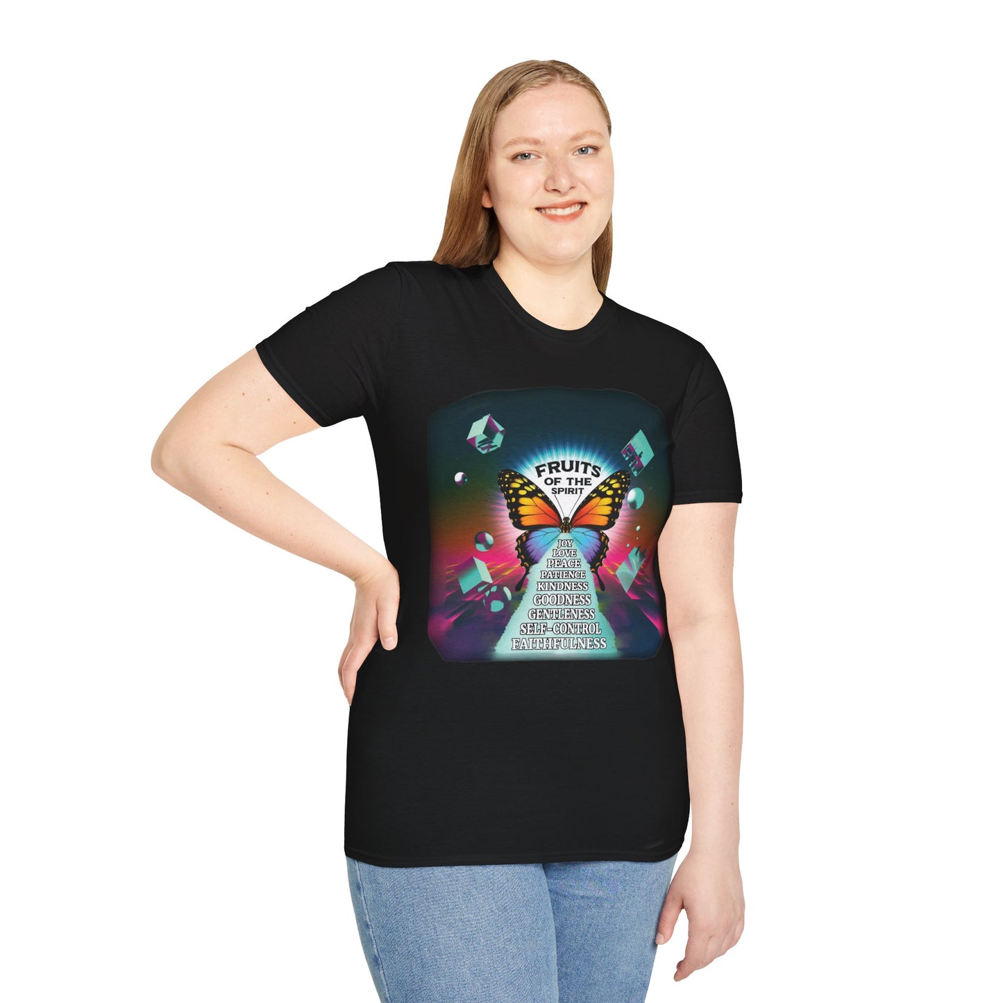 Fruits Of The Spirit Retro Design T-Shirt