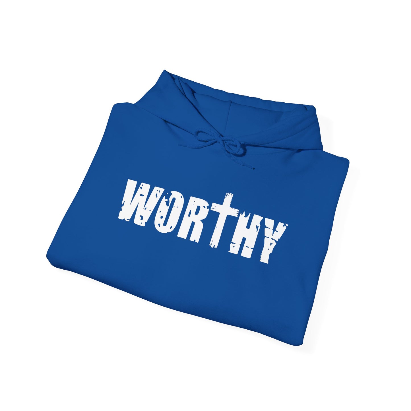 Worthy Inspirational Christian Hoodie — Faith-Based Scripture Sweatshirt