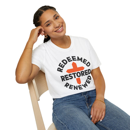 Redeemed, Restored, Renewed T-Shirt