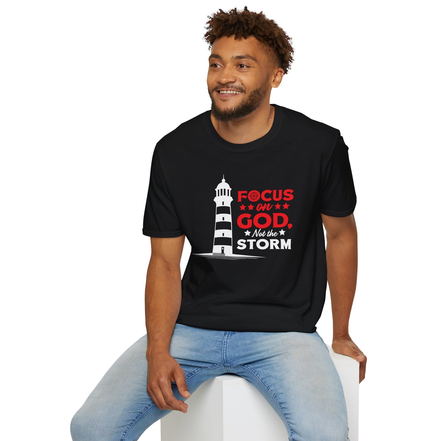 Focus On God, Not The Storm T-Shirt