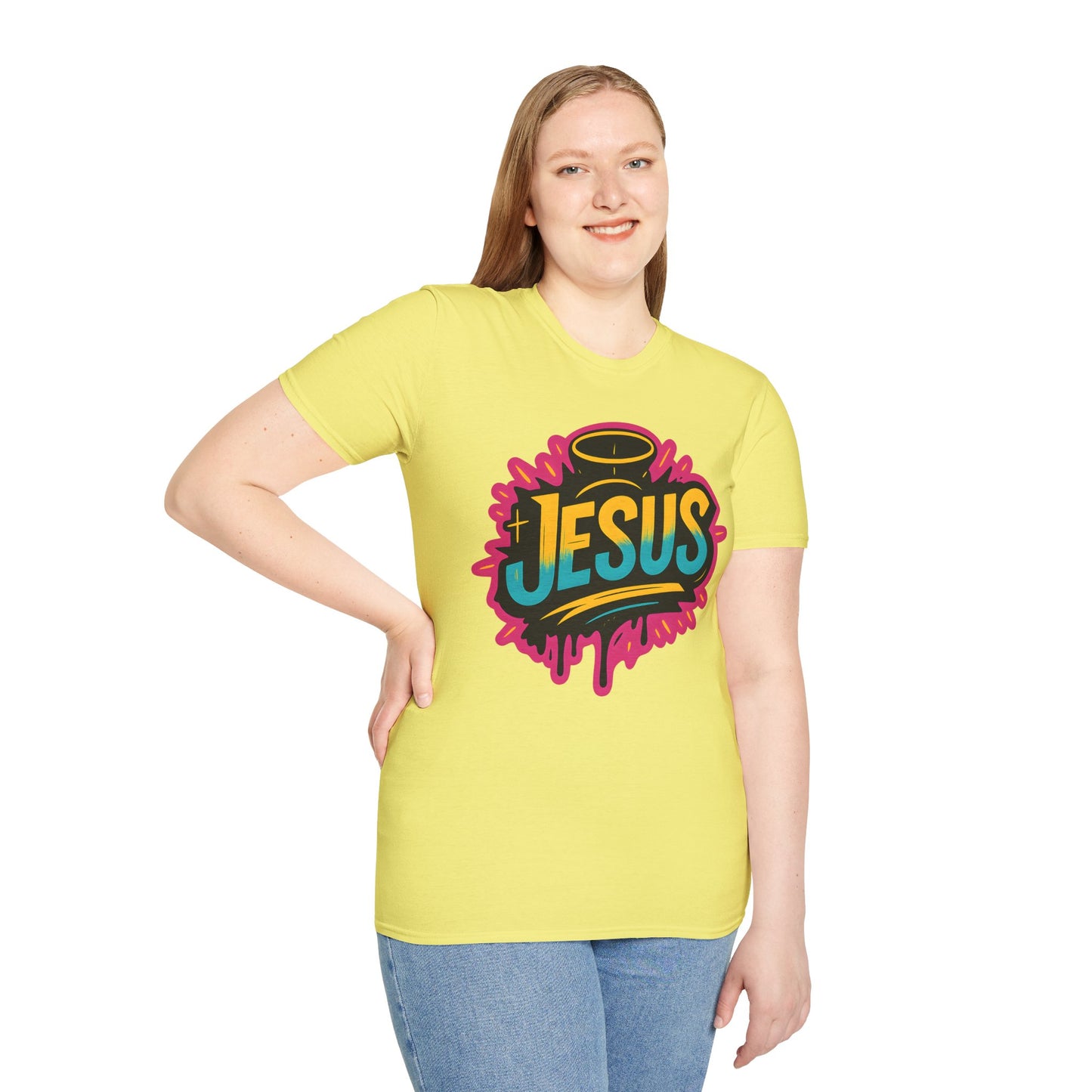 Jesus 90s Stype T-Shirt