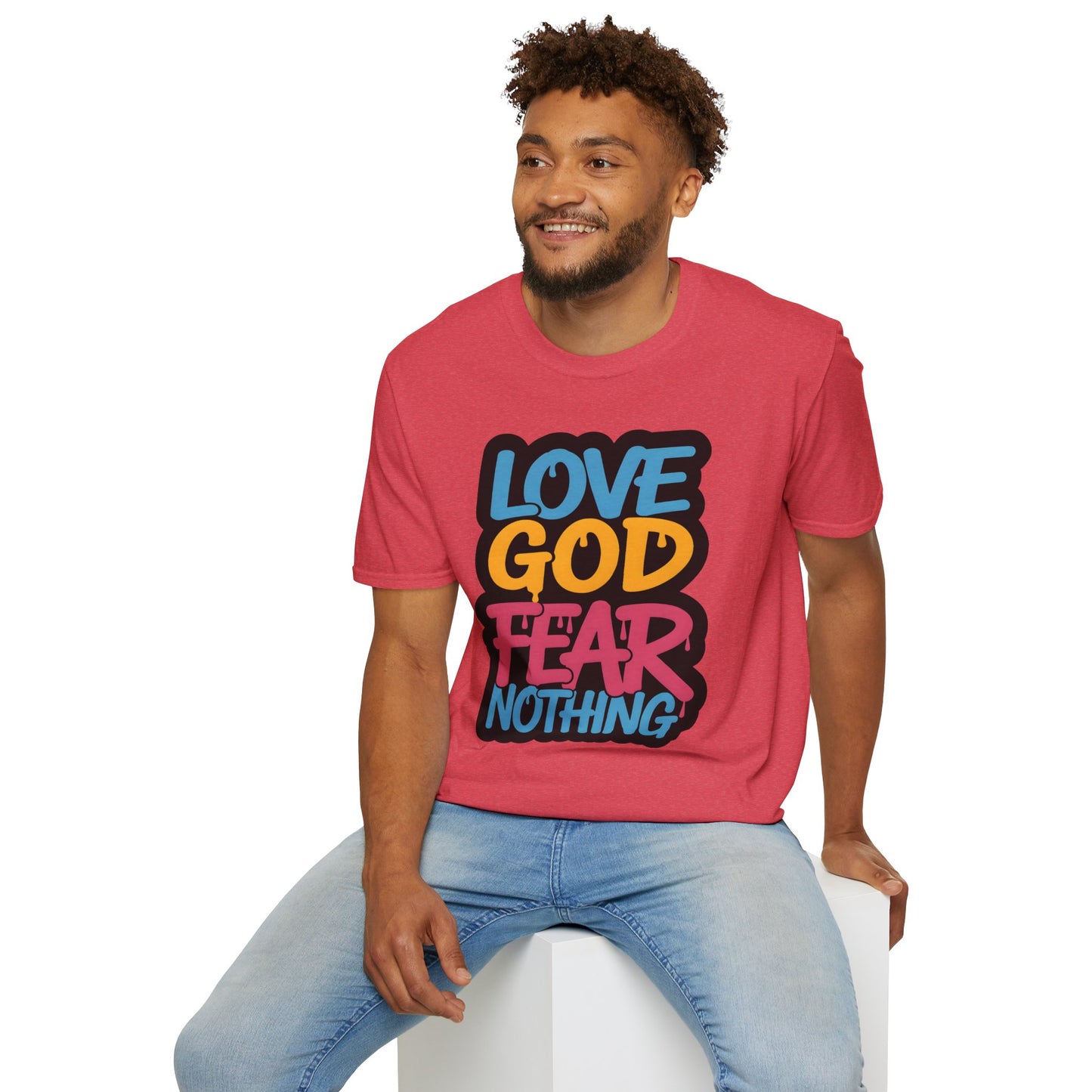 Love God Fear Nothing 90s Style T-Shirt