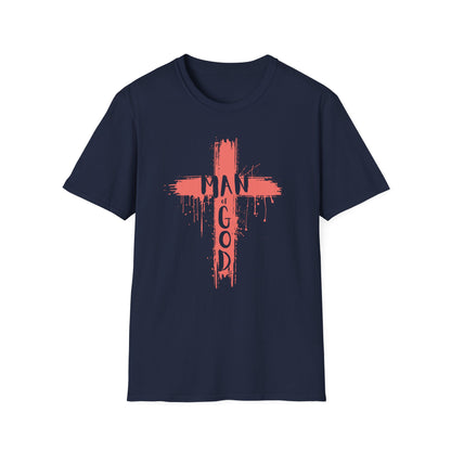 Man Of God Christian Men's T-Shirt