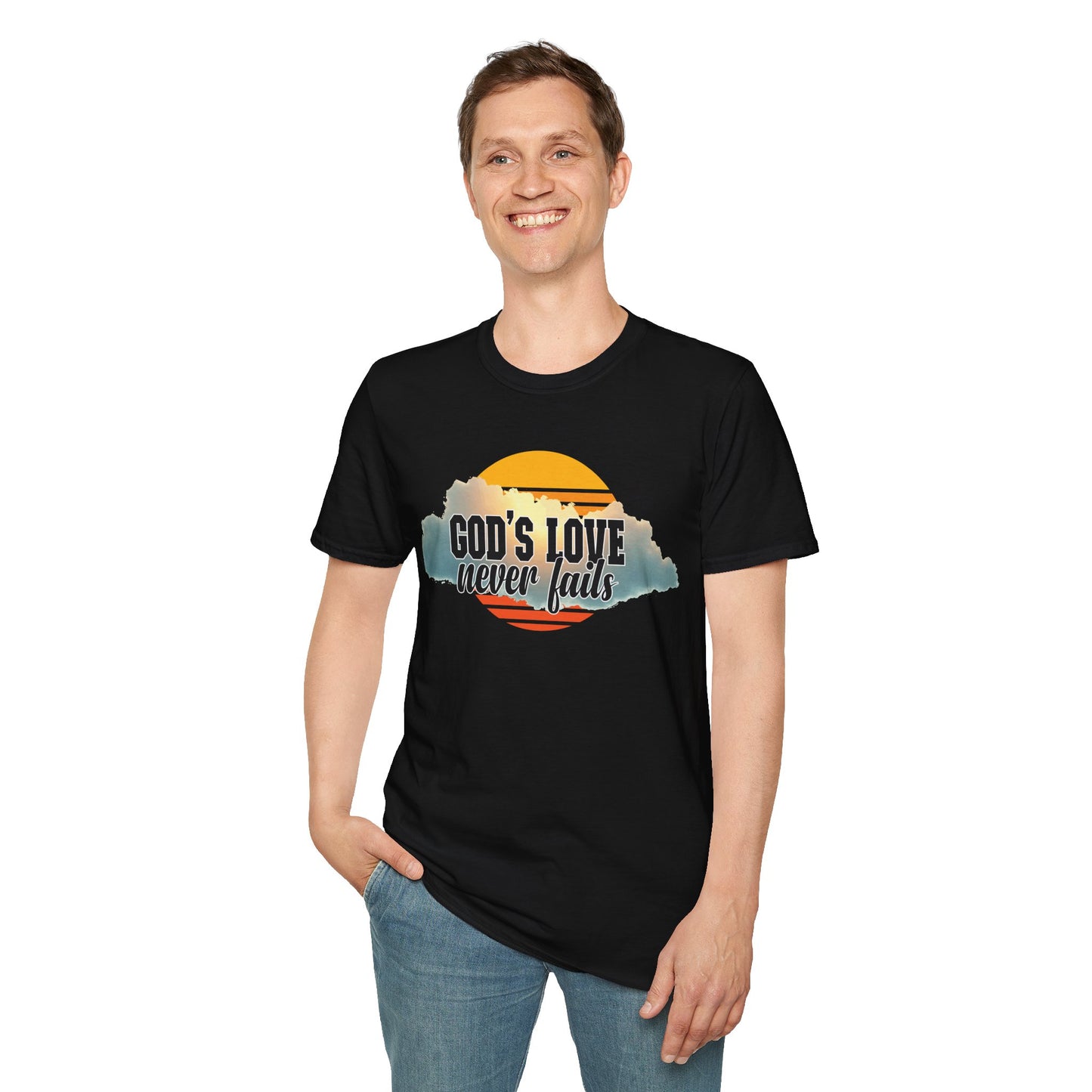 God’s Love Never Fails T-Shirt