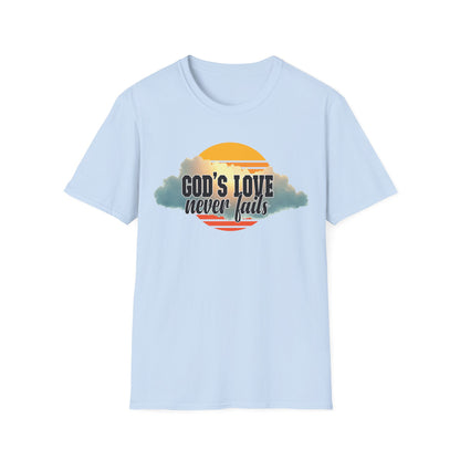 God’s Love Never Fails T-Shirt