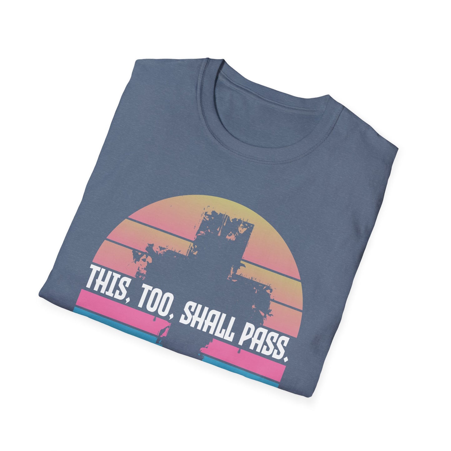 This Too Shall Pass - Retro Design Bible Verse T-Shirt