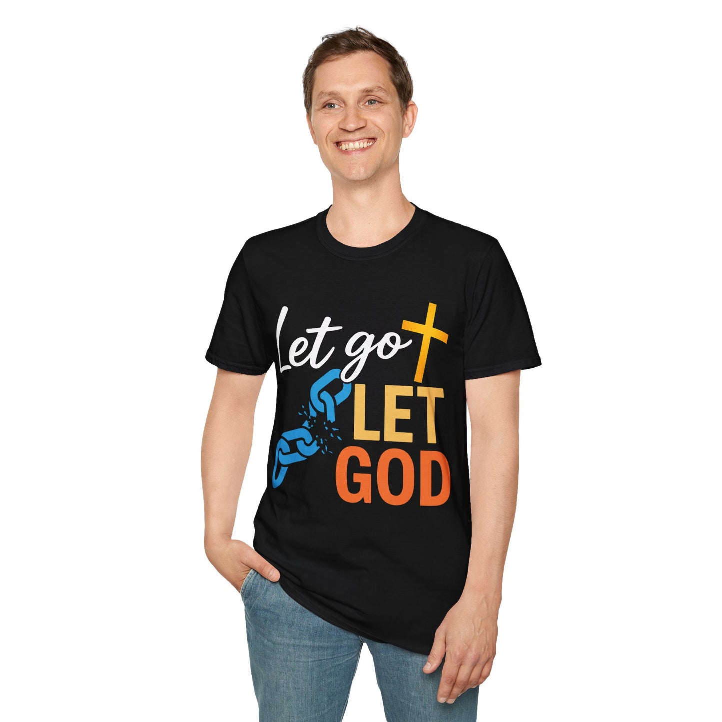 Let Go Let God Christian T-Shirt
