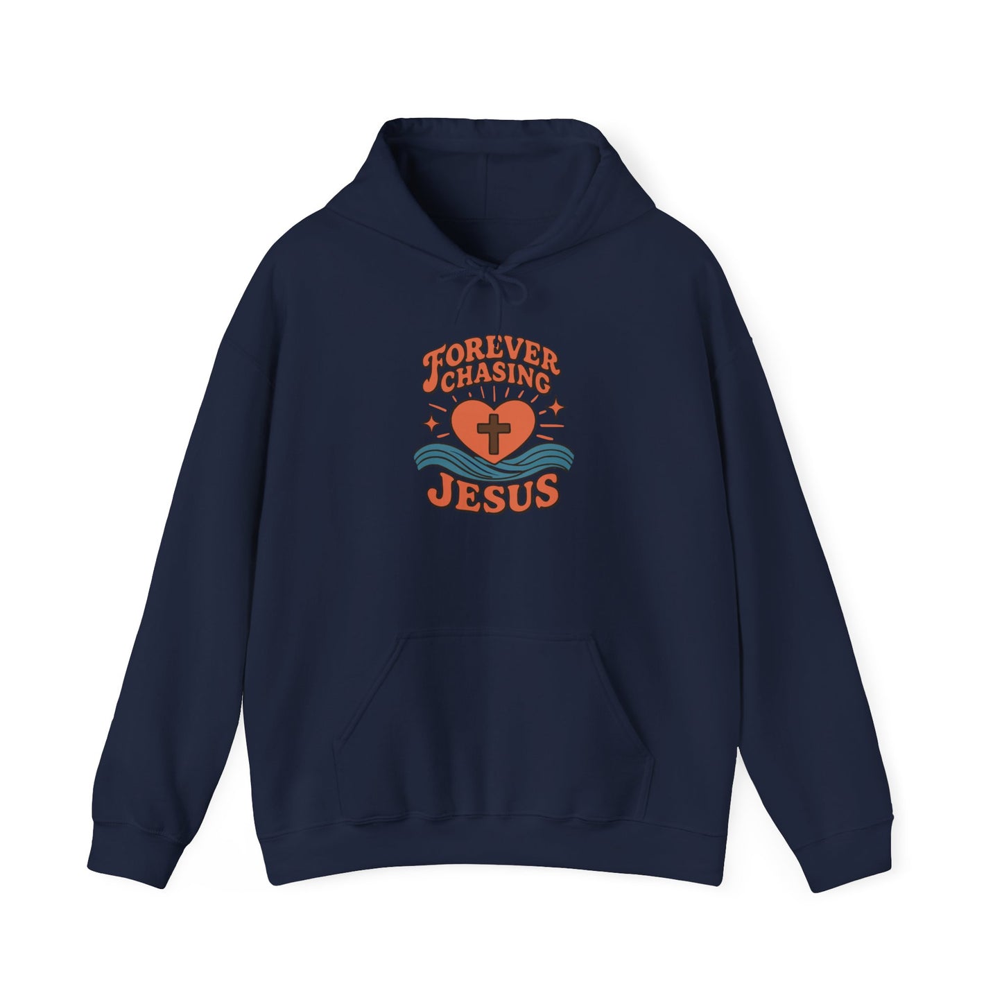 Forever Seeking Jesus — Christian Hoodie