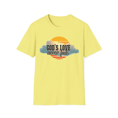 God’s Love Never Fails T-Shirt