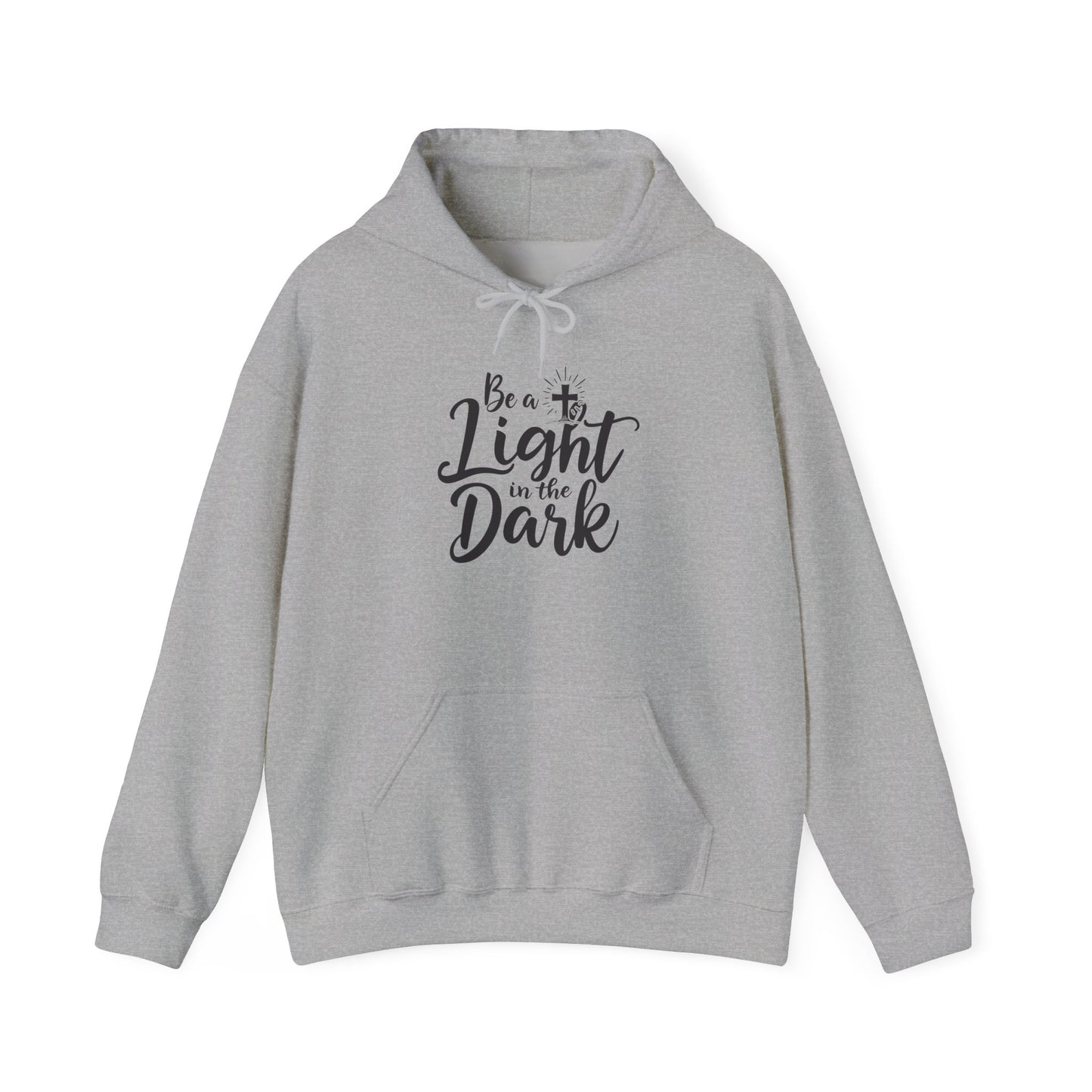 Be a Light in the Dark - Inspirational Christian Hoodie