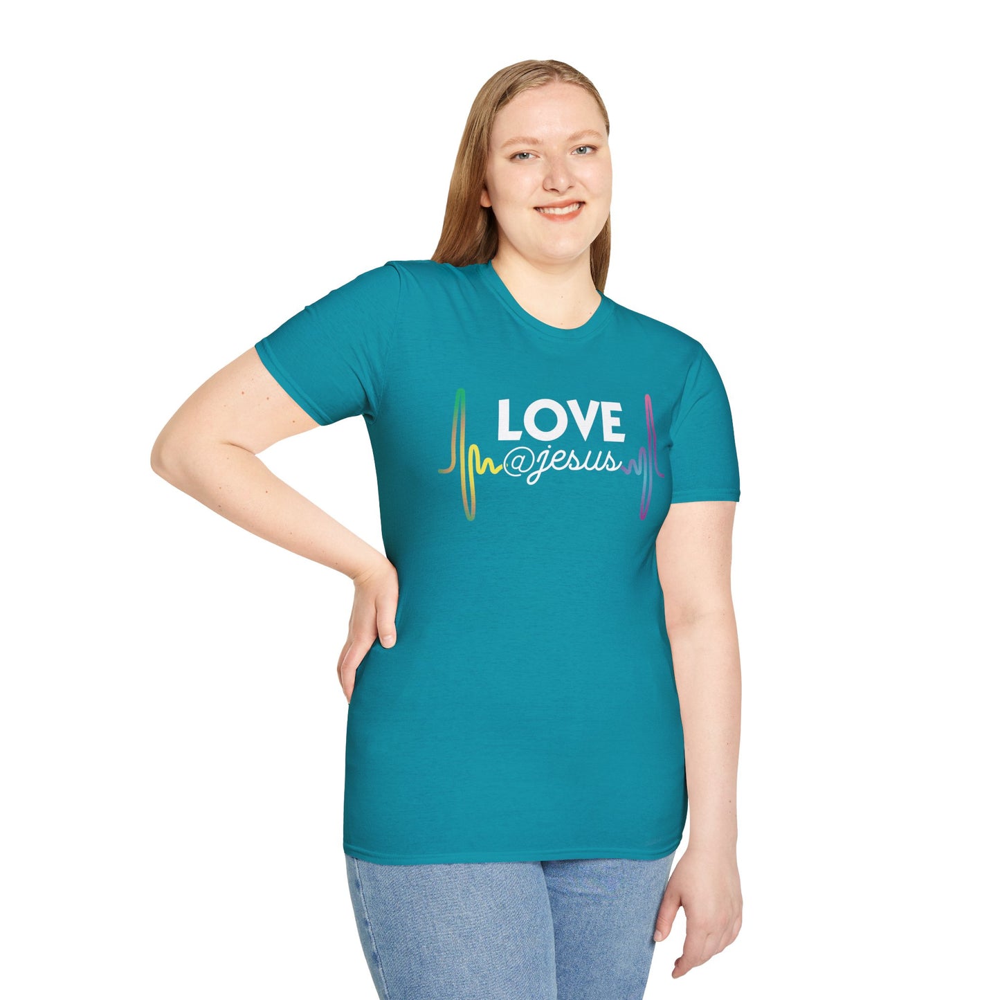 Love @Jesus Modern Design T-Shirt