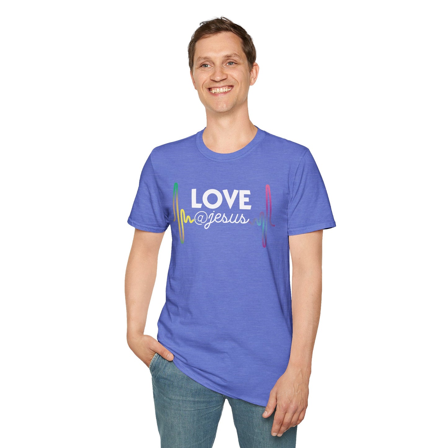 Love @Jesus Modern Design T-Shirt