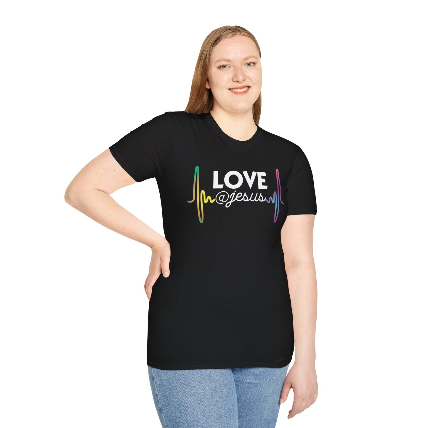 Love @Jesus Modern Design T-Shirt