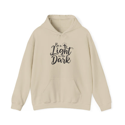Be a Light in the Dark - Inspirational Christian Hoodie