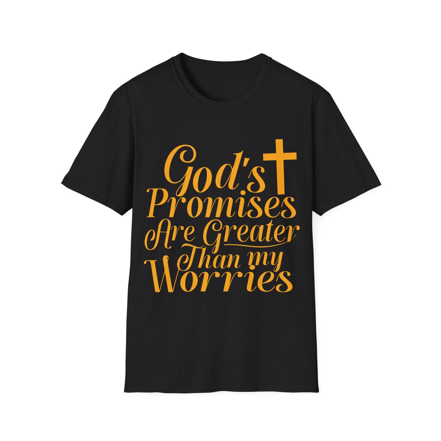 God Promises Are Greater Than My Worries Christian T-Shirt