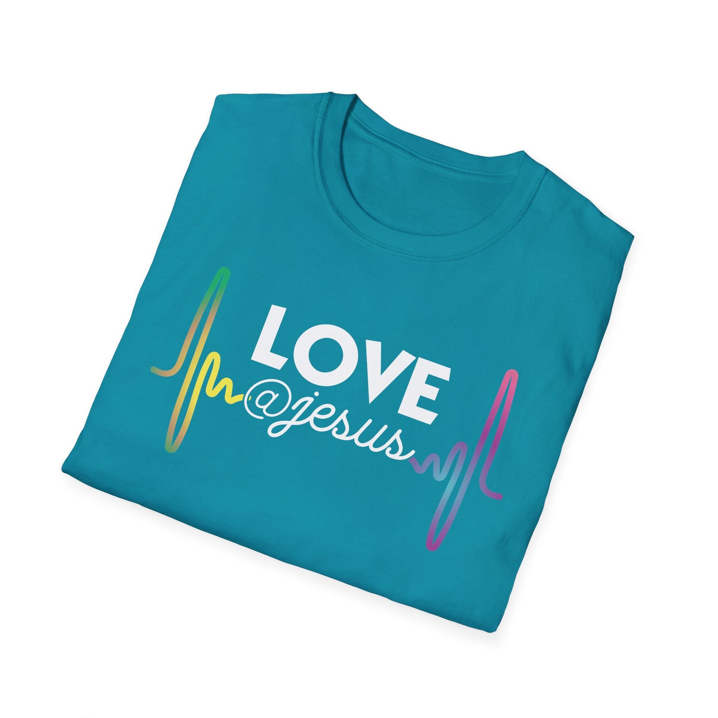 Love @Jesus Modern Design T-Shirt
