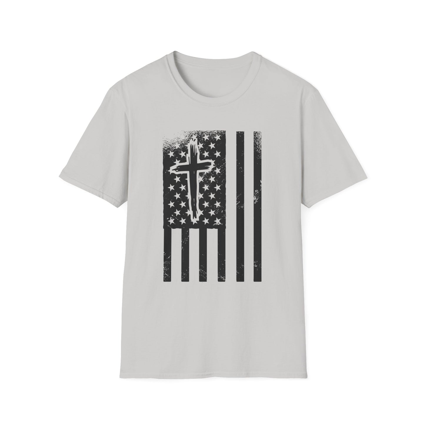 Cross And Flag Faith T-Shirt