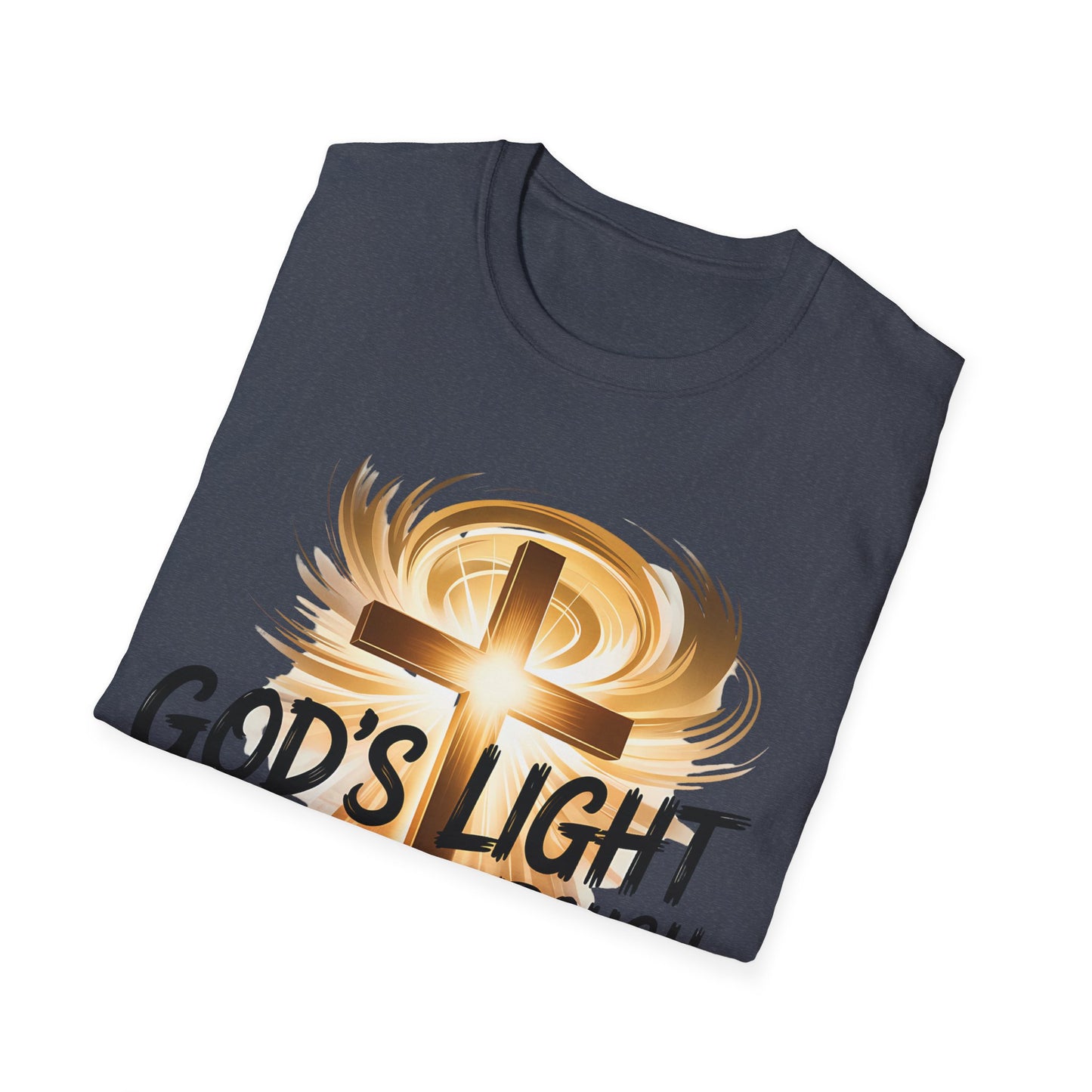 God’s Light Breaks Through Christian T-Shirt