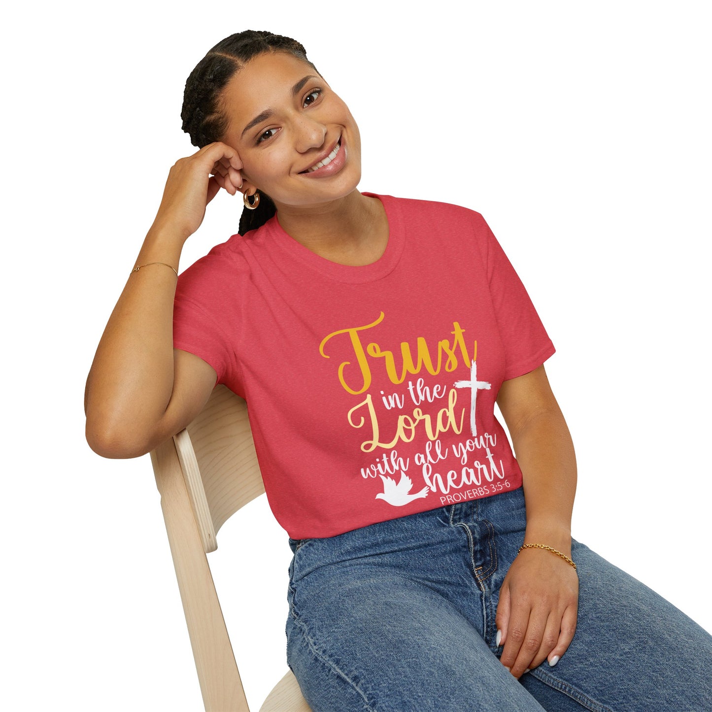 Trust In The Lord - Proverbs 3:5-6 T-Shirt