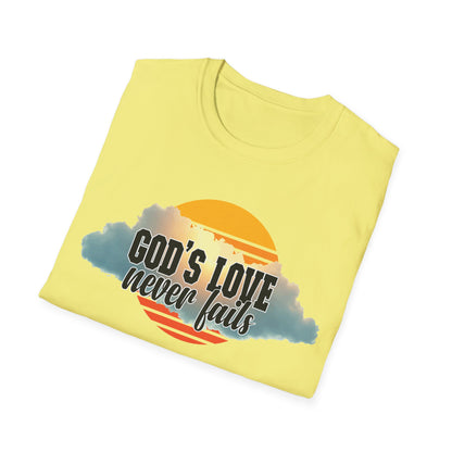 God’s Love Never Fails T-Shirt