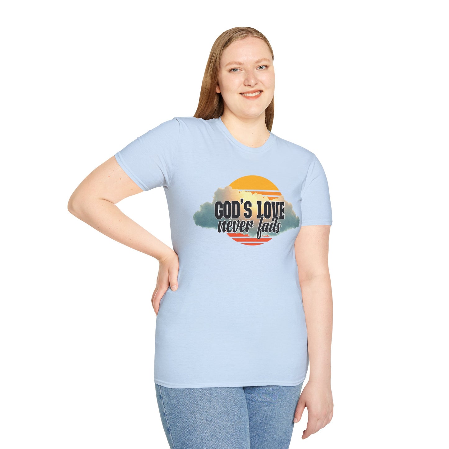 God’s Love Never Fails T-Shirt