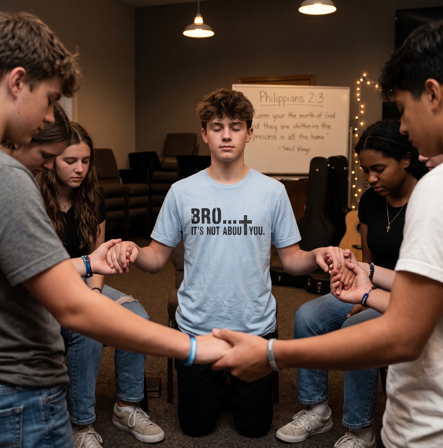 Bro It’s Not About You - Christian Men's T-Shirt
