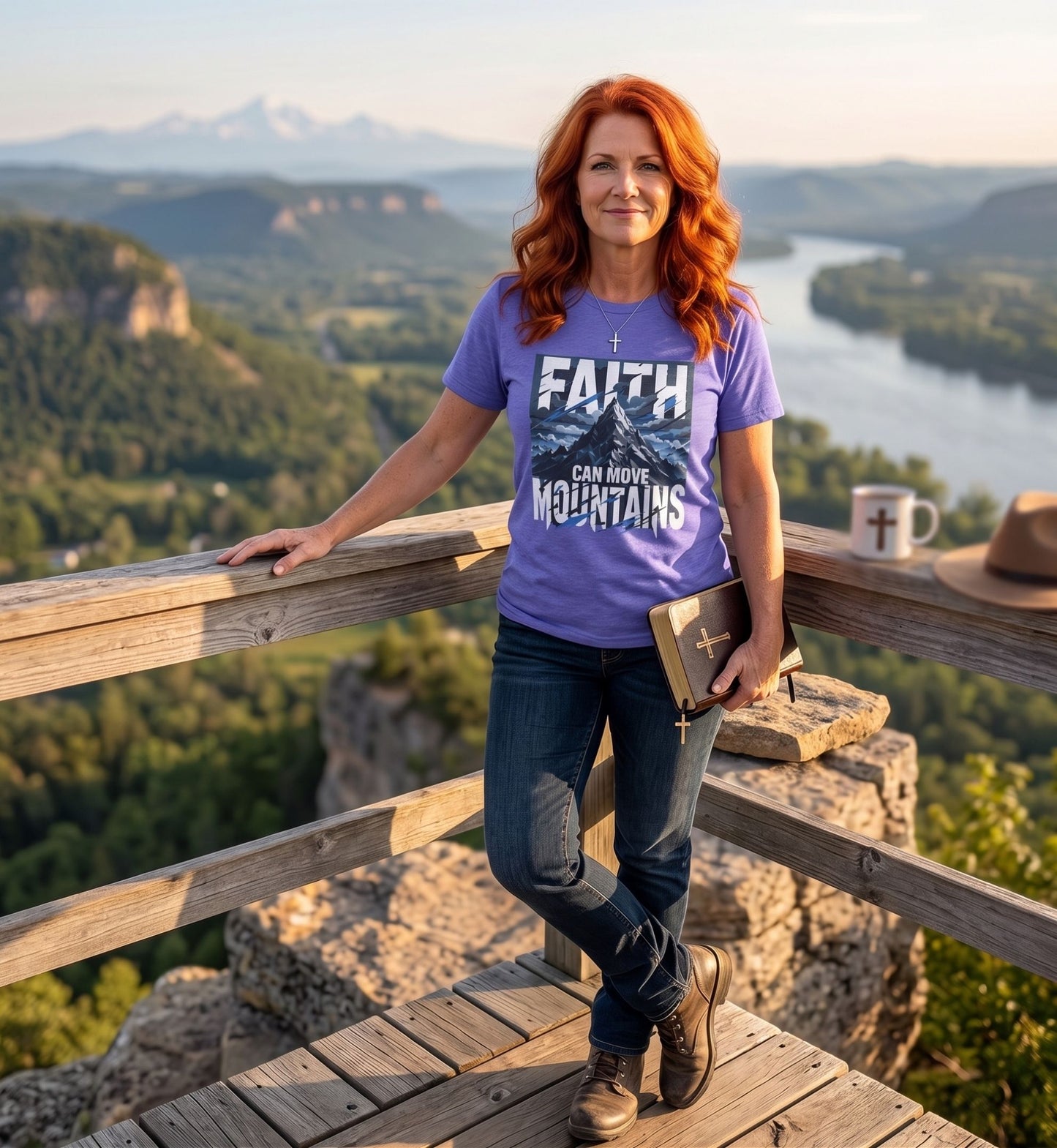 Faith Can Move Mountains T-Shirt