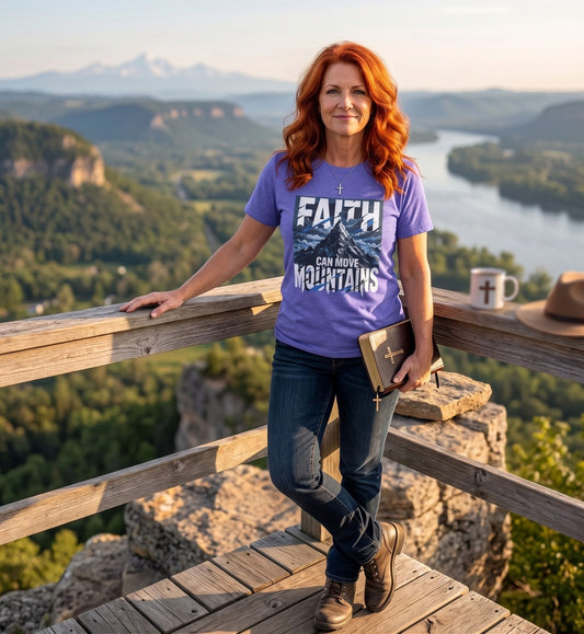 Faith Can Move Mountains T-Shirt