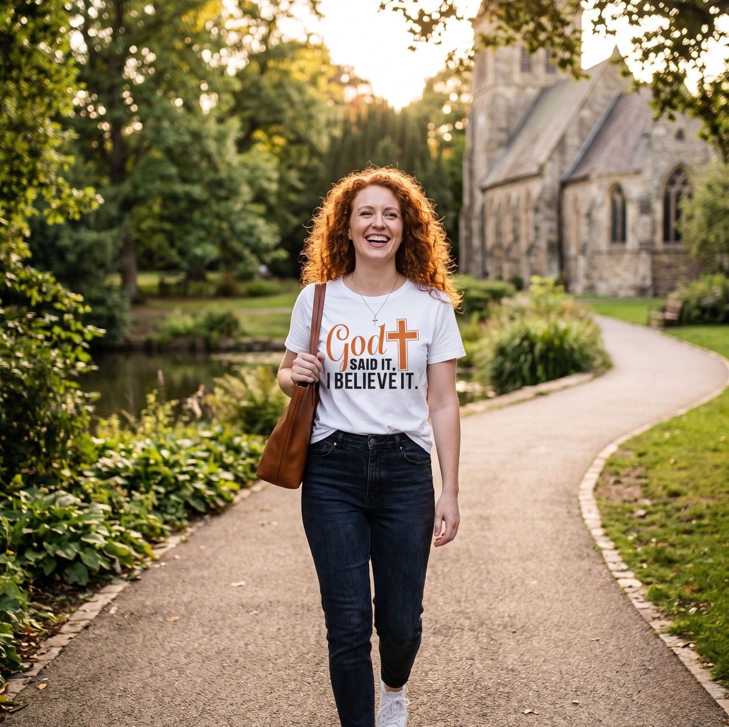 God Said It, I Believe It Christian T-Shirt